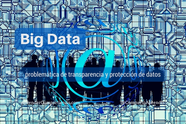 Big Data, problemática de transparencia y protección de datos